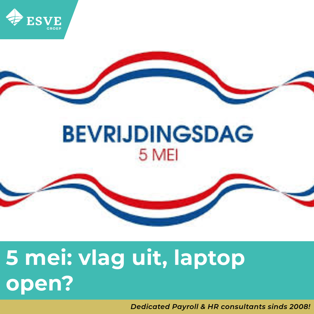 5 mei: vlag uit, laptop open?