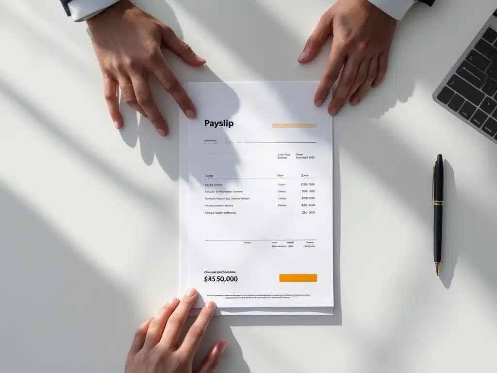 Wat kan iemand met mijn loonstrook doen?