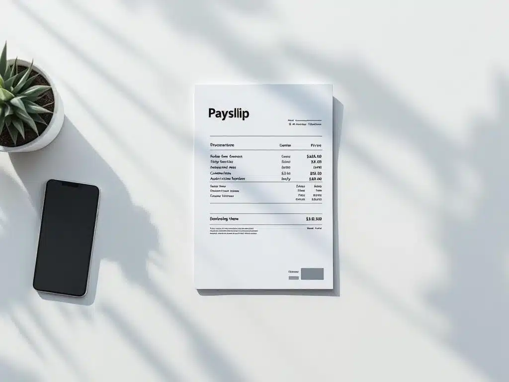 Is het toegestaan om een loonstrook te delen?